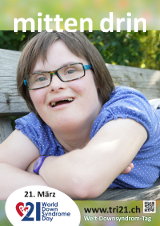 Poster zum Welt Down-Syndrom Tag 2014