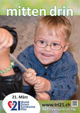 Poster zum Welt Down-Syndrom Tag 2014