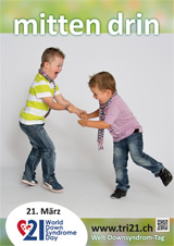 Poster zum Welt Down-Syndrom Tag 2014