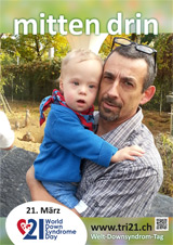 Poster zum Welt Down-Syndrom Tag 2014