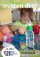 Poster zum Welt Down-Syndrom Tag 2014