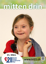 Poster zum Welt Down-Syndrom Tag 2014