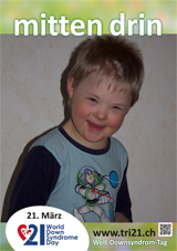 Poster zum Welt Down-Syndrom Tag 2014