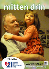 Poster zum Welt Down-Syndrom Tag 2014