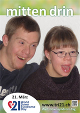 Poster zum Welt Down-Syndrom Tag 2014