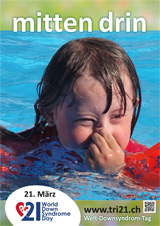 Poster zum Welt Down-Syndrom Tag 2014