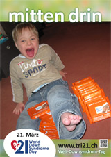 Poster zum Welt Down-Syndrom Tag 2014