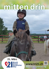 Poster zum Welt Down-Syndrom Tag 2014