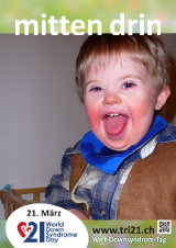 Poster zum Welt Down-Syndrom Tag 2014