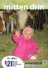 Poster zum Welt Down-Syndrom Tag 2014