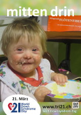 Poster zum Welt Down-Syndrom Tag 2014