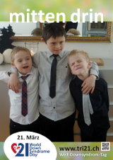 Poster zum Welt Down-Syndrom Tag 2014