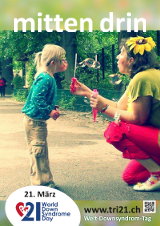Poster zum Welt Down-Syndrom Tag 2014