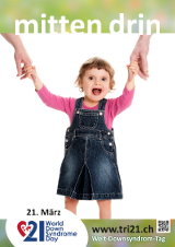 Poster zum Welt Down-Syndrom Tag 2014