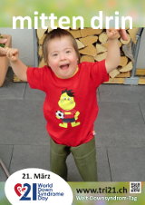 Poster zum Welt Down-Syndrom Tag 2014