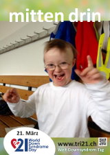 Poster zum Welt Down-Syndrom Tag 2014