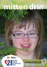 Poster zum Welt Down-Syndrom Tag 2014