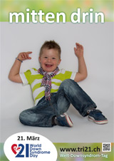 Poster zum Welt Down-Syndrom Tag 2014