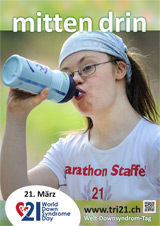Poster zum Welt Down-Syndrom Tag 2014