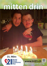Poster zum Welt Down-Syndrom Tag 2014