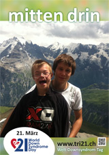 Poster zum Welt Down-Syndrom Tag 2014