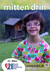 Poster zum Welt Down-Syndrom Tag 2014
