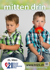 Poster zum Welt Down-Syndrom Tag 2014