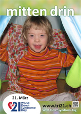 Poster zum Welt Down-Syndrom Tag 2014