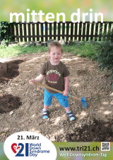 Poster zum Welt Down-Syndrom Tag 2014