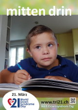 Poster zum Welt Down-Syndrom Tag 2014