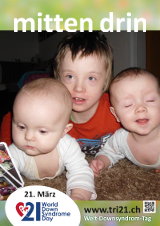 Poster zum Welt Down-Syndrom Tag 2014