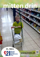 Poster zum Welt Down-Syndrom Tag 2014