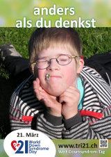 Poster zum Welt Down-Syndrom Tag 2015