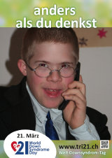 Poster zum Welt Down-Syndrom Tag 2015