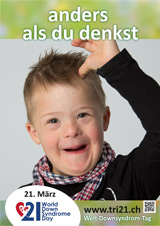Poster zum Welt Down-Syndrom Tag 2015