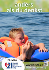 Poster zum Welt Down-Syndrom Tag 2015
