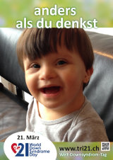 Poster zum Welt Down-Syndrom Tag 2015