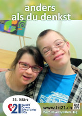 Poster zum Welt Down-Syndrom Tag 2015