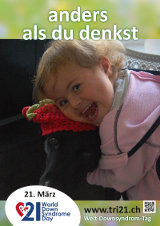Poster zum Welt Down-Syndrom Tag 2015