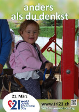 Poster zum Welt Down-Syndrom Tag 2015