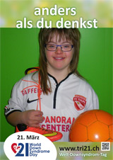 Poster zum Welt Down-Syndrom Tag 2015
