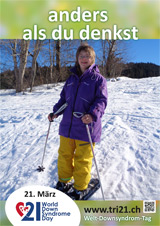 Poster zum Welt Down-Syndrom Tag 2015