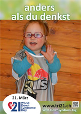 Poster zum Welt Down-Syndrom Tag 2015