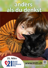 Poster zum Welt Down-Syndrom Tag 2015