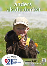 Poster zum Welt Down-Syndrom Tag 2015