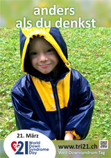 Poster zum Welt Down-Syndrom Tag 2015