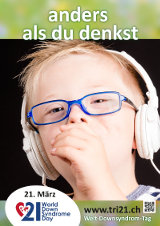 Poster zum Welt Down-Syndrom Tag 2015