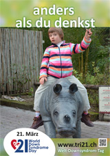 Poster zum Welt Down-Syndrom Tag 2015