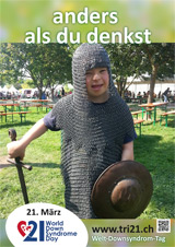 Poster zum Welt Down-Syndrom Tag 2015