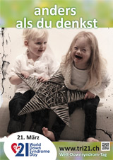Poster zum Welt Down-Syndrom Tag 2015